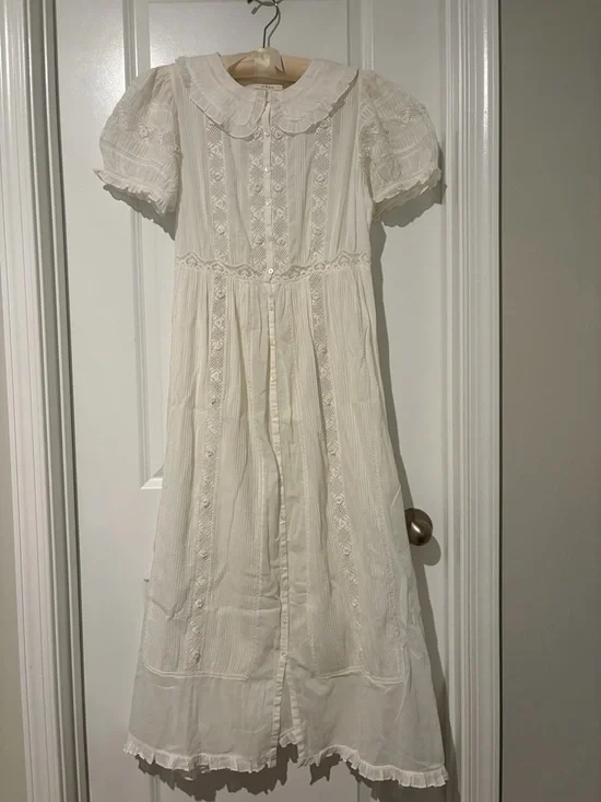 Doen Phoebe Dress in Salt - Picture 2 of 15